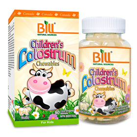 BILL Natural Sources® Children's Colostrum 90 Chewable Tablets